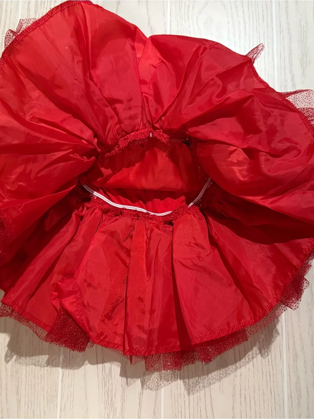 Disney Minnie Mouse Toddler Girls 2T Red Polka Dot Tutu Costume Dress